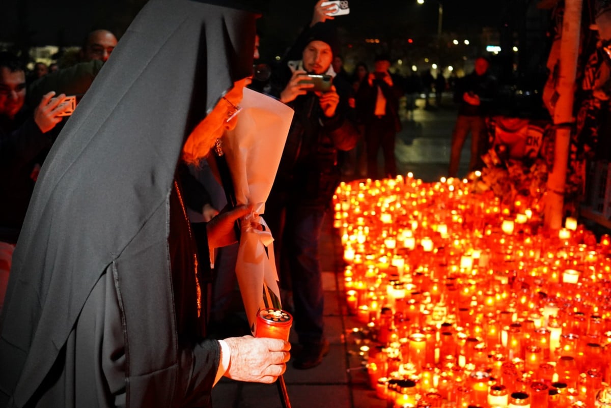 Στο γήπεδο της Τούμπας ο Πατριάρχης Βαρθολομαίος – «Το όνειρό τους είχε τραγική κατάληξη στη Ρουμανία»