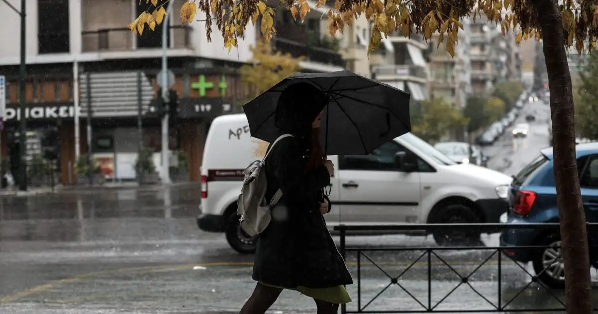 Έκτακτο δελτίο επιδείνωσης καιρού με ισχυρές βροχές και καταιγίδες για αύριο στη δυτική Ελλάδα και σε νησιά