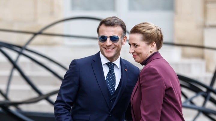 Μακρόν: Η Γαλλία τάσσεται υπέρ της εδαφικής ακεραιότητας και της ανεξαρτησίας της Δανίας και της Γροιλανδίας