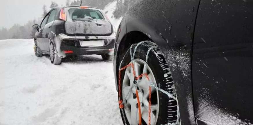 Παγετός στα ορεινά της Αχαΐας - Που χρειάζονται αλυσίδες