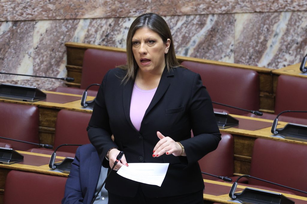 Αίτημα της Ζωής Κωνσταντοπούλου προς τον Νικήτα Κακλαμάνη για σύγκληση της Βουλής μετά τις εξελίξεις στη Βενεζουέλα