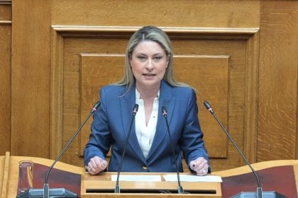 Χριστίνα Αλεξοπούλου: Αναφορά στη Βουλή για την ενίσχυση της Αστυνομίας στην Αχαΐα