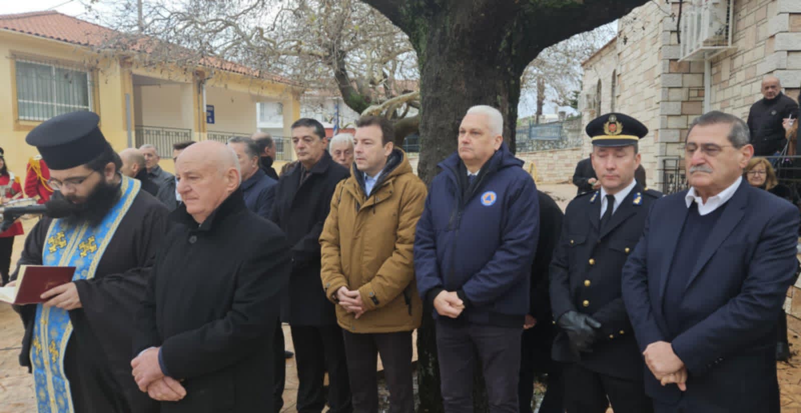 Ο Φωκίων Ζαΐμης στο μνημόσυνο για τις εκτελέσεις Ελλήνων ηρώων από τους Γερμανούς στα Σελλά
