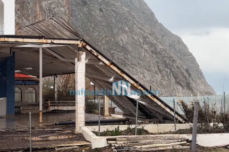 Κακοκαιρία: Εκτεταμένες ζημιές στο Γαλατά Ναυπακτίας από τους θυελλώδεις ανέμους - Προβλήματα στο κοιμητήριο