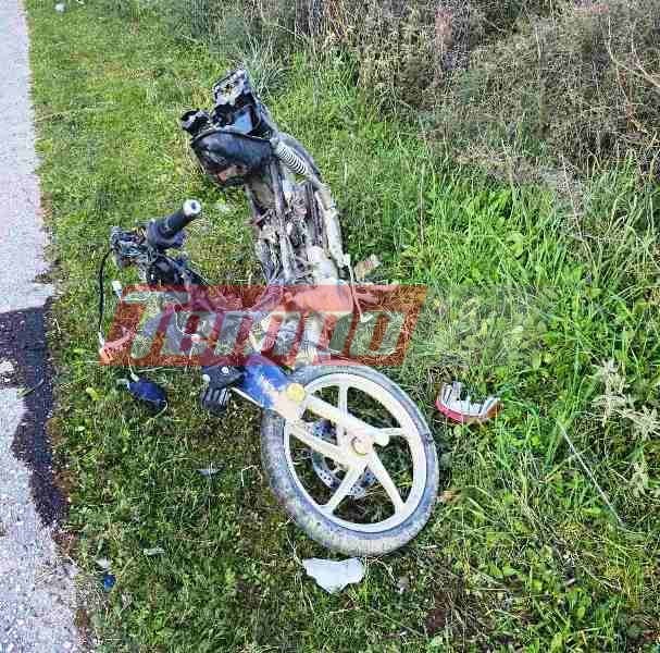 Αχαΐα: Νέο σοκ στην Τριταία - Κι άλλο θανατηφόρο τροχαίο στην 111, νεκρός 29χρονος, το μηχανάκι του έγινε κομμάτια! (ΦΩΤΟ)