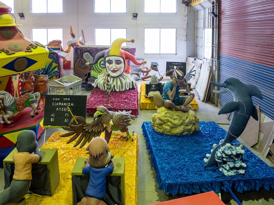 Πάτρα: Περίπου 20.000 μικροί καρναβαλιστές ετοιμάζονται για το φινάλε - Τα άρματα και η σειρά παρέλασης της Κυριακής