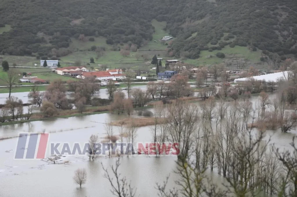 Κακοκαιρία: Σε κατάσταση έκτακτης ανάγκης οι Δήμοι Καλαβρύτων και Ερυμάνθου