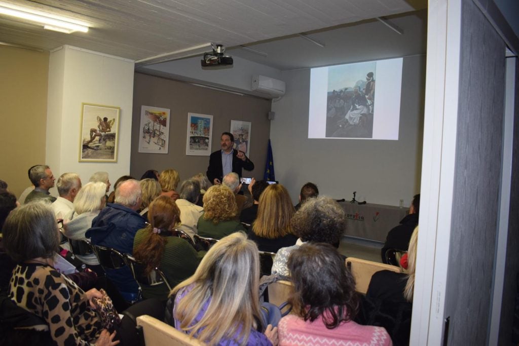 Η Κοινο_Τοπία φιλοξένησε τη διάλεξη του Δημήτρη Σταθακόπουλου με τίτλο «Ο καθημερινός βίος των Πελοποννήσιων Αχαιών επί Οθωμανοκρατίας»