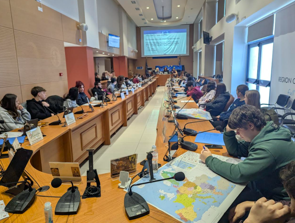 Η Πάτρα στο επίκεντρο ευρωπαϊκού διαλόγου: μαθητές από Γερμανία και Κύπρο στο 1ο ΓΕΛ Πατρών