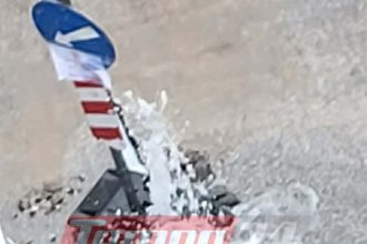 Πάτρα: "Συντριβάνι" το νερό στην οδό Κολοκοτρώνη - ΦΩΤΟ