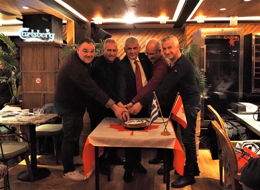 Την πίτα του έκοψε ο Ελληνο - Καναδικός Όμιλος Πατρών