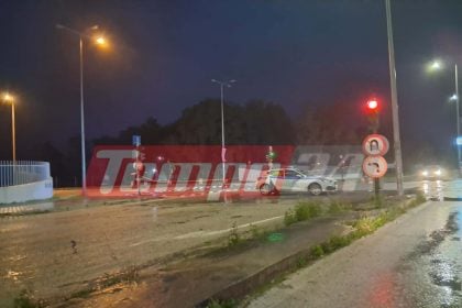 Πάτρα: Πλημμύρα για μια ακόμη φορά στην Ακτή Δυμαίων - Έκλεισε το ρεύμα προς Πύργο - ΦΩΤΟ