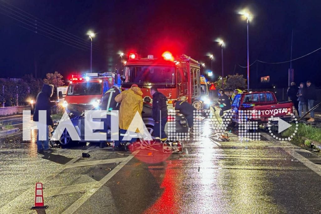 Σε κρίσιμη κατάσταση στο Ρίο δύο τραυματίες από το τροχαίο στην Ηλεία - Εικόνες σοκ (ΒΙΝΤΕΟ)