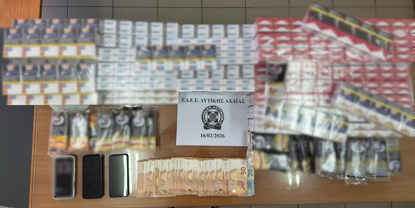 Πάτρα: Συνελήφθησαν δύο αλλοδαποί για διακίνηση λαθραίων καπνικών προϊόντων