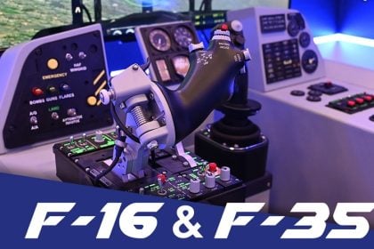 Στην Πάτρα μέχρι την Κυριακή οι προσομοιωτές F-16 και F-35