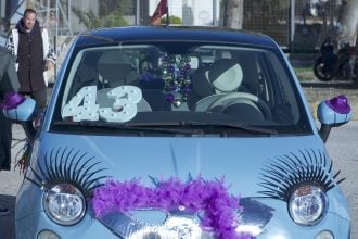 Η Πάτρα μετατράπηκε σε μια μεγάλη πίστα παιχνιδιού με το Route 61- ΦΩΤΟ