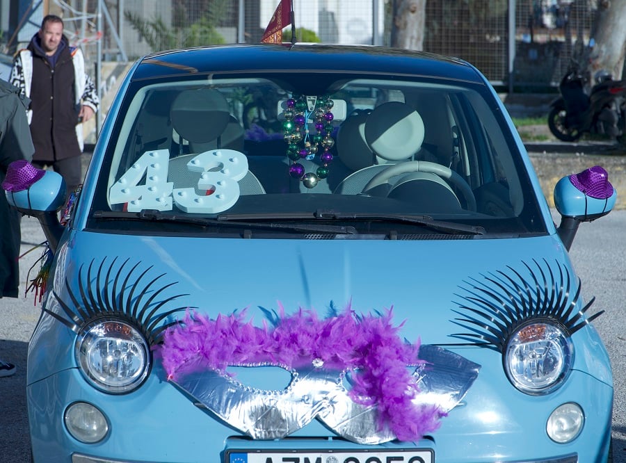 Η Πάτρα μετατράπηκε σε μια μεγάλη πίστα παιχνιδιού με το Route 61- ΦΩΤΟ