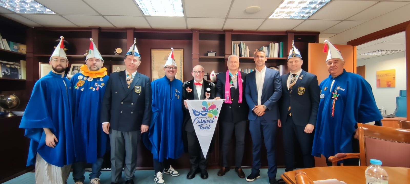 Η Περιφέρεια Δυτικής Ελλάδας υποδέχθηκε εκπροσώπους της FECC στο πλαίσιο του Πατρινού Καρναβαλιού 2026