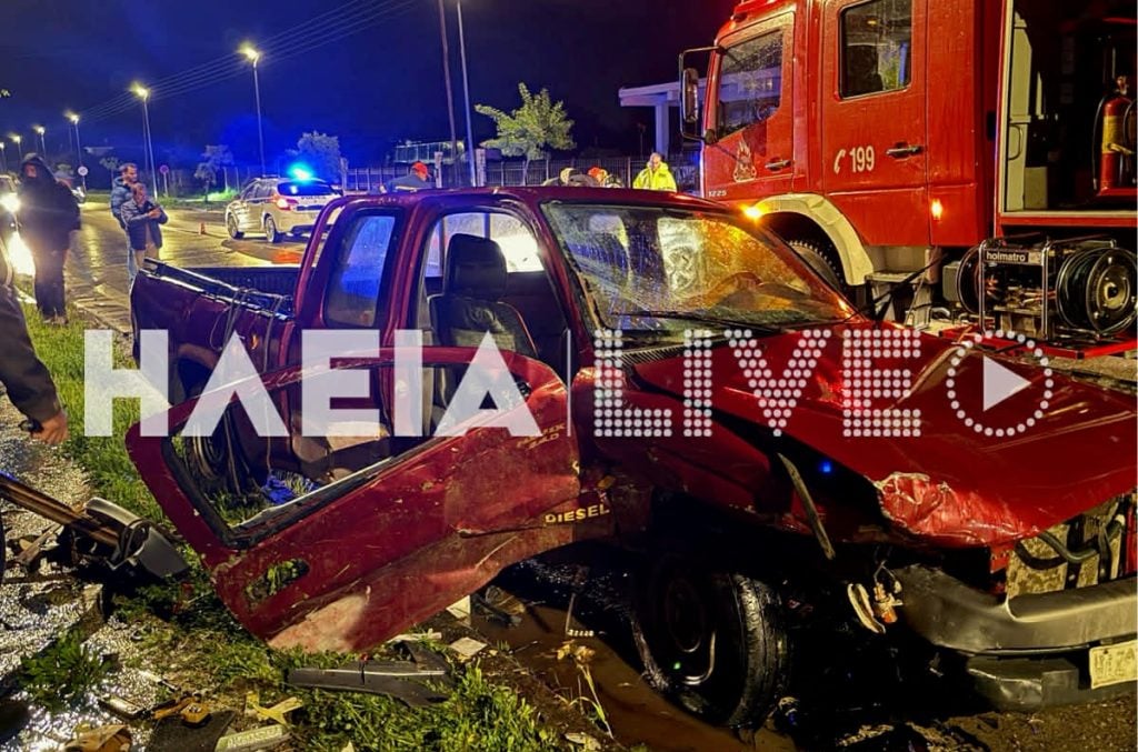 Σε κρίσιμη κατάσταση στο Ρίο δύο τραυματίες από το τροχαίο στην Ηλεία - Εικόνες σοκ (ΒΙΝΤΕΟ)