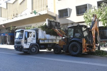 Δήμος Πατρέων: Εργασίες κλαδέματος στα Βραχνέικα και στην οδό Γούναρη, την Κυριακή