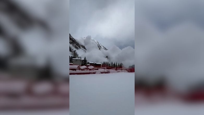 Χιονοστιβάδα στην κοιλάδα της Αόστα