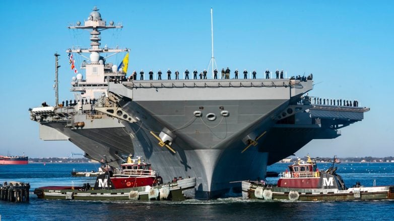 Προετοιμασίες πολέμου: Στη Σούδα και το αεροπλανοφόρο «Gerard R. Ford»