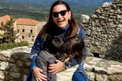Η Όλγα Κεφαλογιάννη στον Μυστρά με τα παιδιά της: Η οικογένεια είναι το δικό μας σταθερό σημείο