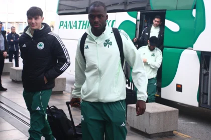 Παναθηναϊκός: Ξεκίνησε το ταξίδι του για την Τσεχία με αισιοδοξία για την πρόκριση