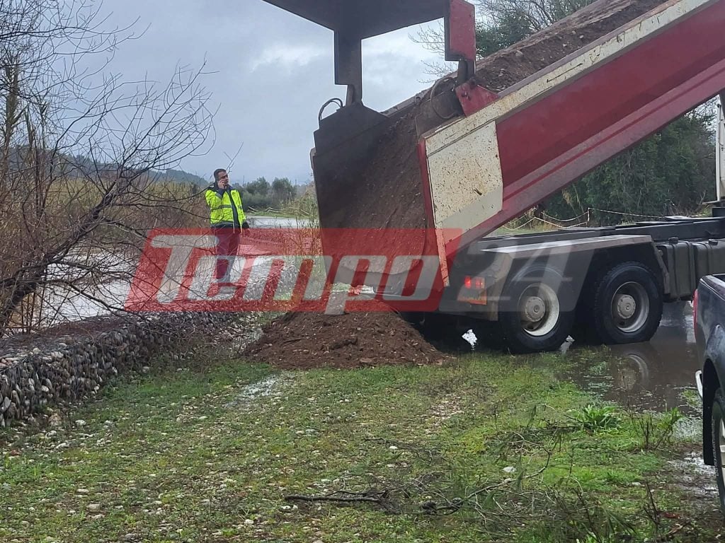 Πολλά προβλήματα από την κακοκαιρία στην Ηλεία-Υπερχείλισε ο Αλφειός-ΦΩΤΟ & ΒΙΝΤΕΟ