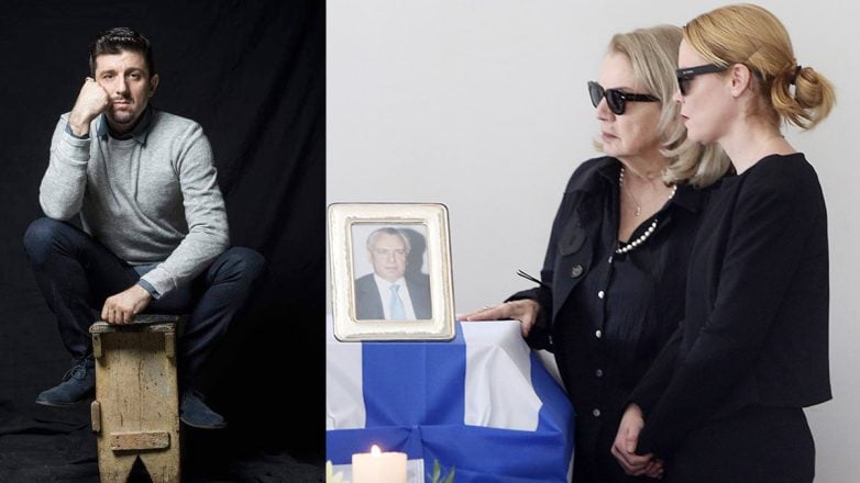 Μιχάλης Οικονόμου: Το συγκλονιστικό μήνυμά του μετά τον επικήδειο της Παπαληγούρα στην κηδεία του πατέρα της