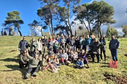 Ολοκληρώθηκε με επιτυχία η δράση αναδάσωσης στο Άλσος Γηροκομείου ΦΩΤΟ