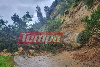 Ηλεία: Κατολισθήσεις στην Αλφειούσα-Απροσπέλαστος ο δρόμος που συνδέει χωριά με το Γούμερο ΦΩΤΟ & ΒΙΝΤΕΟ