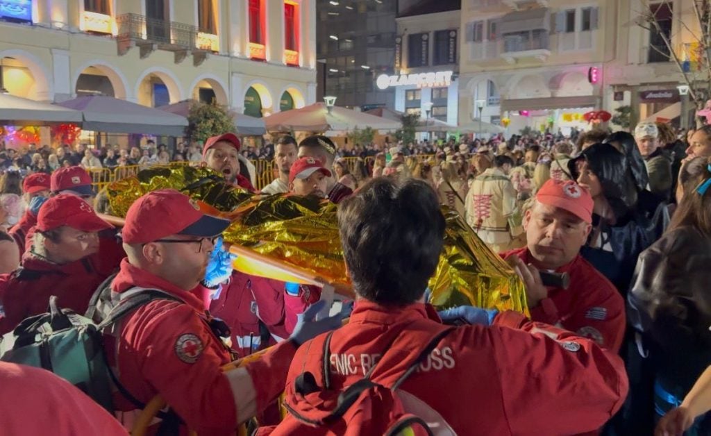 Πατρινό Καρναβάλι 2026: Ο Ερυθρός Σταυρός αντιμετώπισε επιτυχώς 223 έκτακτα περιστατικά το Σάββατο (ΦΩΤΟ)