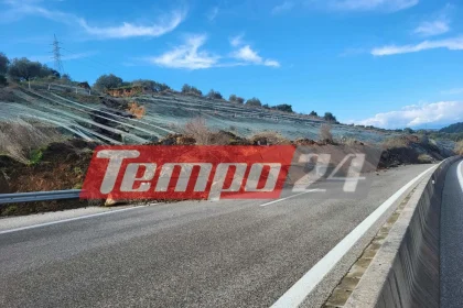 Κλειστή η Ιόνια Οδός από Άρτα μέχρι Αμφιλοχία μετά την κατολίσθηση - Θα αργήσει η αποκατάσταση του έργου