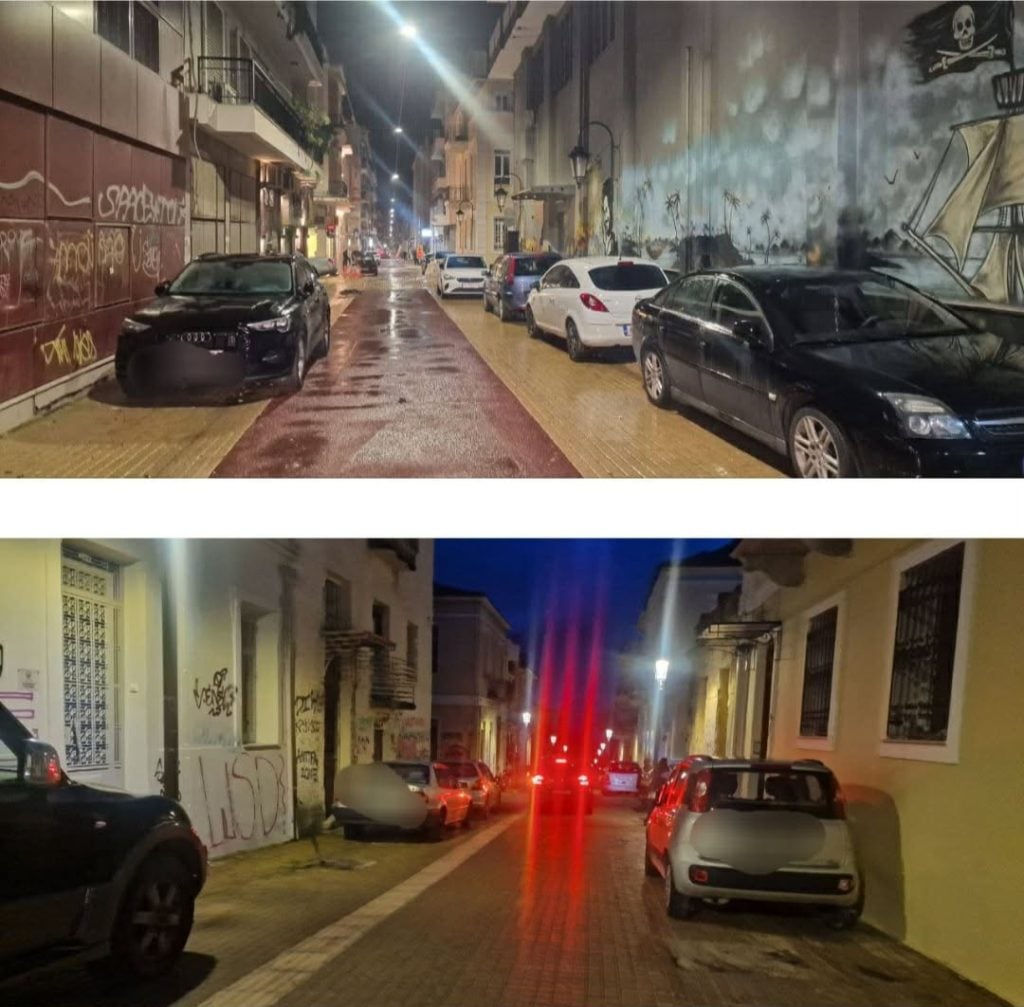 Πάτρα: Απαράδεκτες εικόνες στους πεζόδρομους - Έχουν μετατραπεί σε απέραντα πάρκινγκ - ΦΩΤΟ