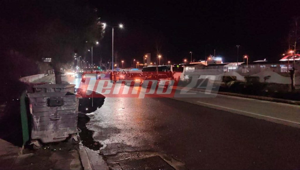 Πάτρα: Αναστάτωση από τροχαίο στην Ακτή Δυμαίων - Όχημα "καβάλησε" τη νησίδα και μπήκε στο αντίθετο ρεύμα (ΦΩΤΟ)