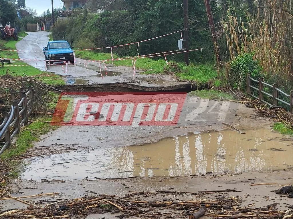 Σταδιακή αποκατάσταση υδροδότησης στον Πύργο, μετά τις καταστροφές από την κακοκαιρία