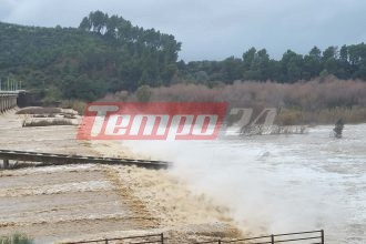 Ηλεία: «Φούσκωσε» ο Αλφειός ποταμός - Οριακά για υπερχείλιση (ΒΙΝΤΕΟ & ΦΩΤΟ)