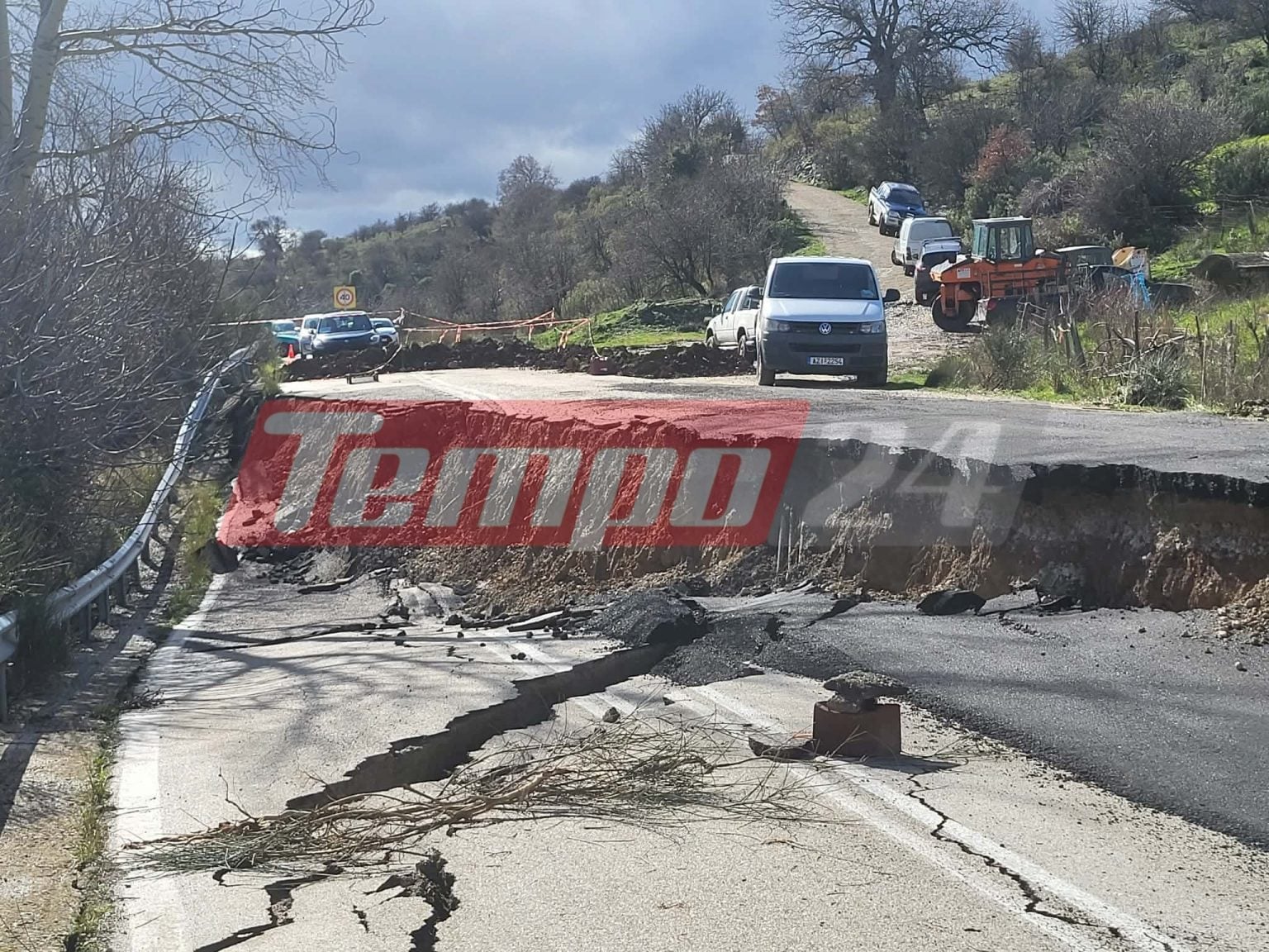 Πάτρα: By pass 200 μέτρων για να περνούν τα οχήματα στην 111