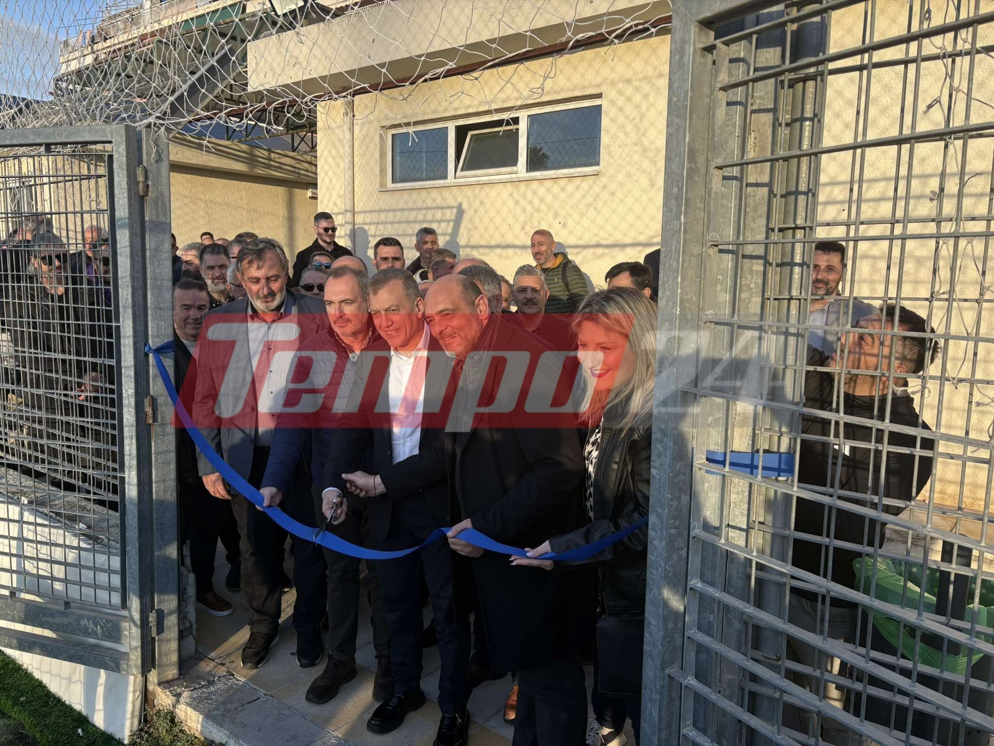 Ο Υπουργός Αθλητισμού Γ. Βρούτσης εγκαινίασε τον χλοοτάπητα στα Προσφυγικά - Εξήγγειλε αναβάθμιση όλων των αθλητικών εγκαταστάσεων (ΦΩΤΟ)