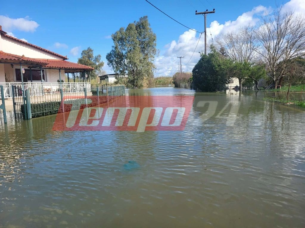 "Πνίγεται" η Ηλεία: Υπερχείλισε ο Πηνειός, πλημμύρισαν σπίτια στο Βαρθολομιό (ΦΩΤΟ & ΒΙΝΤΕΟ)