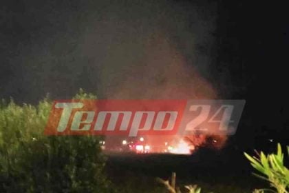 ΕΚΤΑΚΤΟ: Μεγάλη φωτιά σε πτηνοτροφική μονάδα στη Δυτική Αχαΐα (ΦΩΤΟ)