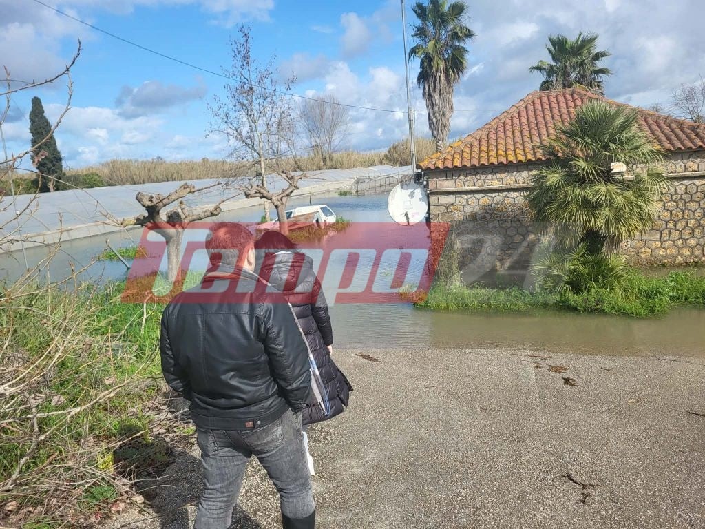 "Πνίγεται" η Ηλεία: Υπερχείλισε ο Πηνειός, πλημμύρισαν σπίτια στο Βαρθολομιό (ΦΩΤΟ & ΒΙΝΤΕΟ)