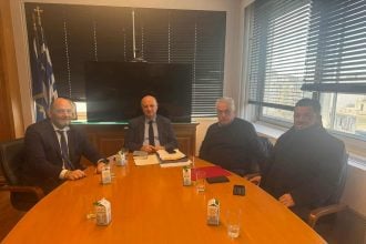 Συνάντηση Φωτήλα με Τσιάρα για τα κρίσιμα ζητήματα του αγροτικού κόσμου της Αχαΐας