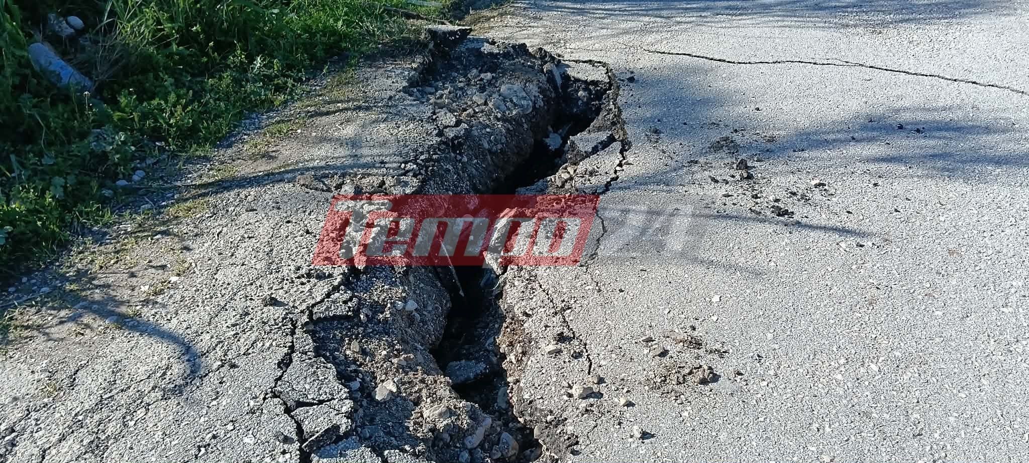 Πάτρα: "Βουλιάζει" ο δρόμος Βούντενη-Βελβίτσι – Σοβαρός κίνδυνος κατολίσθησης, σε επιφυλακή οι κάτοικοι (ΦΩΤΟ)