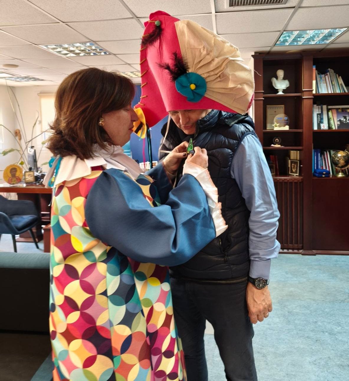 Ο Φωκίων Ζαΐμης ...παρασημοφορήθηκε!