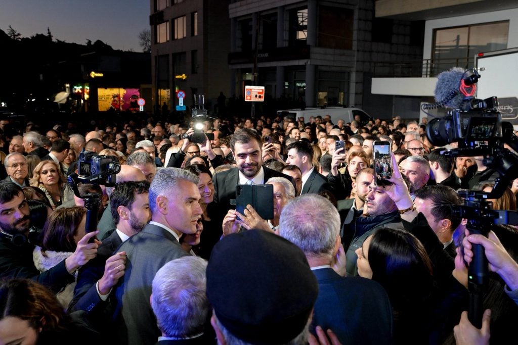 Ο Παύλος Μαρινάκης εγκαινίασε το πολιτικό του γραφείο