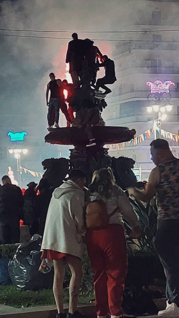 Βανδαλισμοί στο Πατρινό Καρναβάλι ΦΩΤΟ