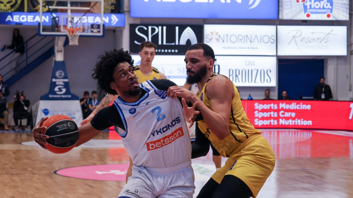 Μύκονος - Άρης 74-83: Πέρασε από το «Νησί των Ανέμων» και πάει στην Κρήτη για το Κύπελλο