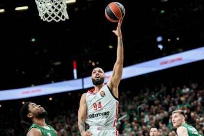 Πάλεψε στο Κάουνας ο λαβωμένος Ολυμπιακός, αλλά λύγισε στο "θρίλερ" των δύο παρατάσεων παρά το ρεκόρ καριέρας του Φουρνιέ